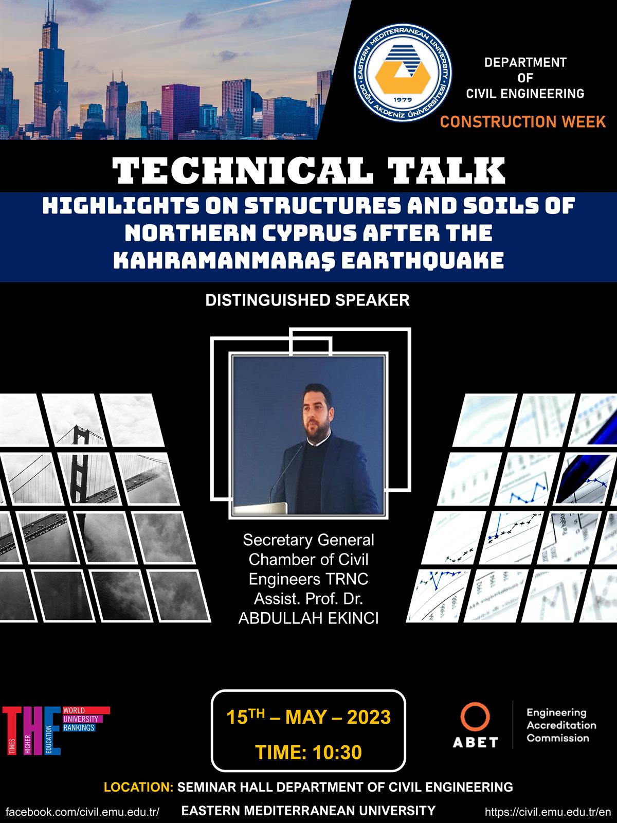 Technical Talk by Assistant Professor Dr. Abdullah Ekinci